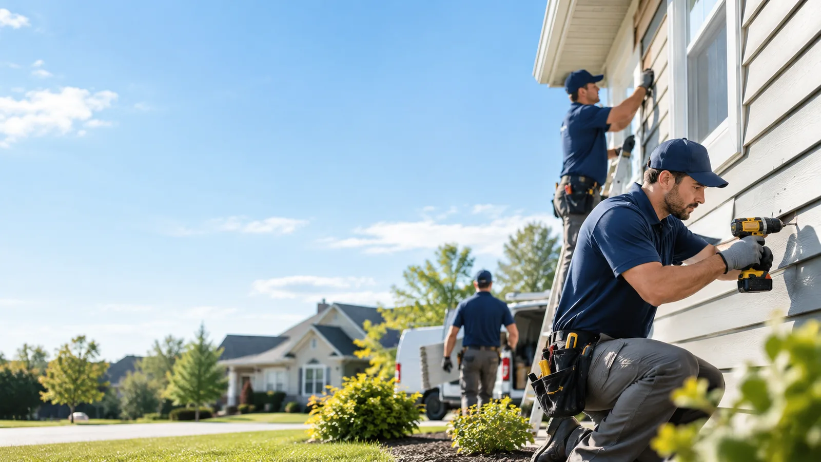 Cracked Siding Repair in Garden City, MO